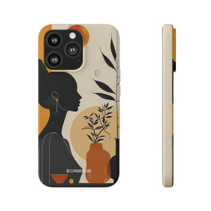 Modern Silhouette Tranquility | Biodegradable Phone Case