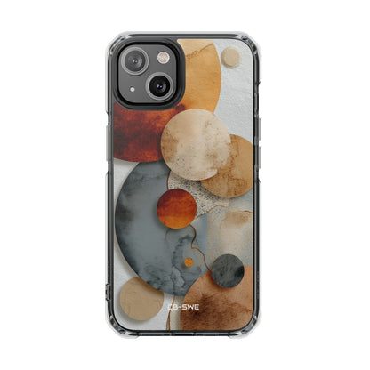 Circles Embrace Warmth iPhone Case - Impact