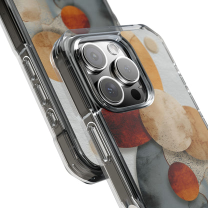 Circles Embrace Warmth iPhone Case - Impact