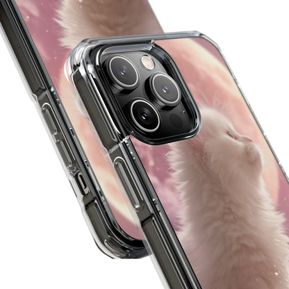 Lunar Cat Soars iPhone Case - Impact