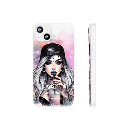 Silver Sip Nebula iPhone 13 - Soft