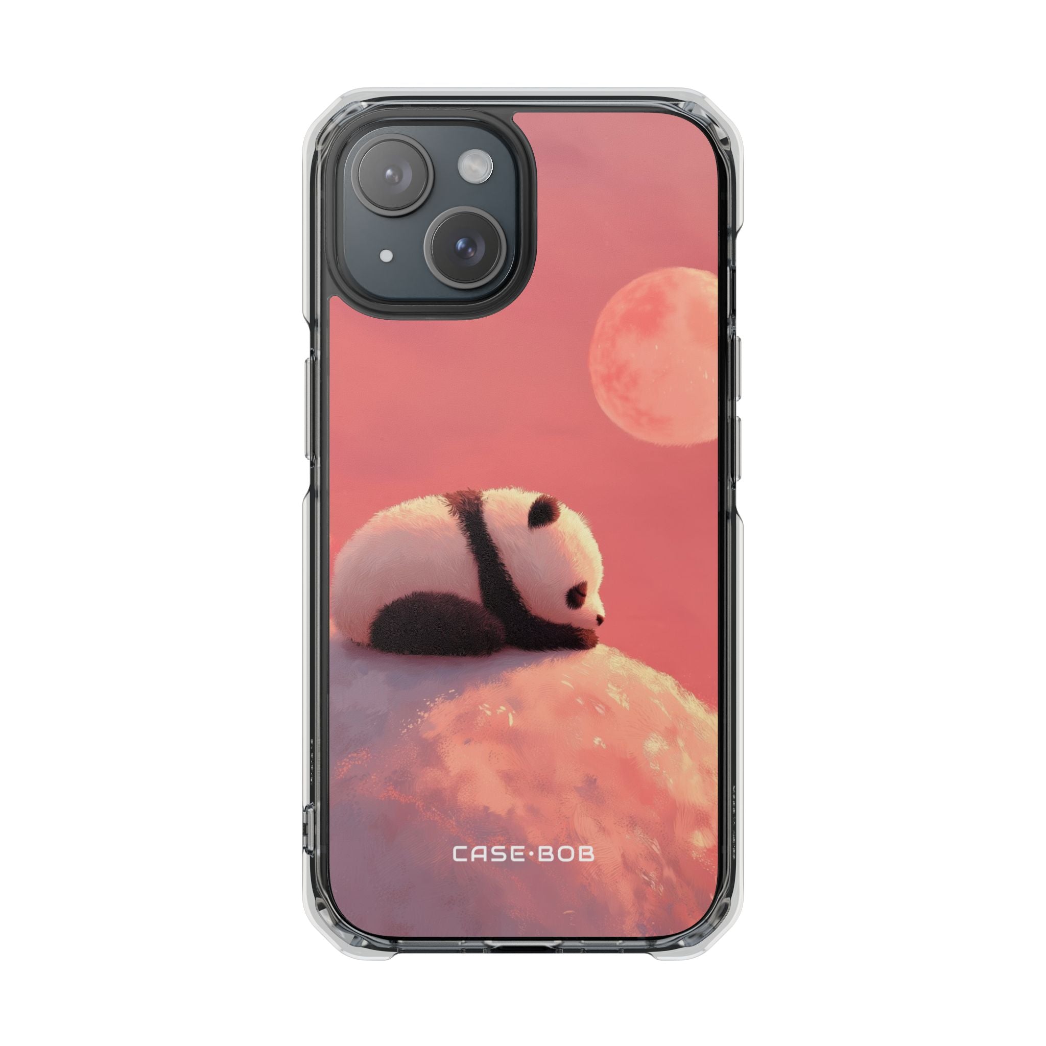 Panda Moonlight iPhone 15 Case - Impact