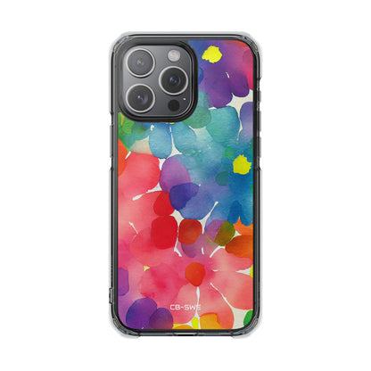 Fluid Color Petals iPhone Case - Impact