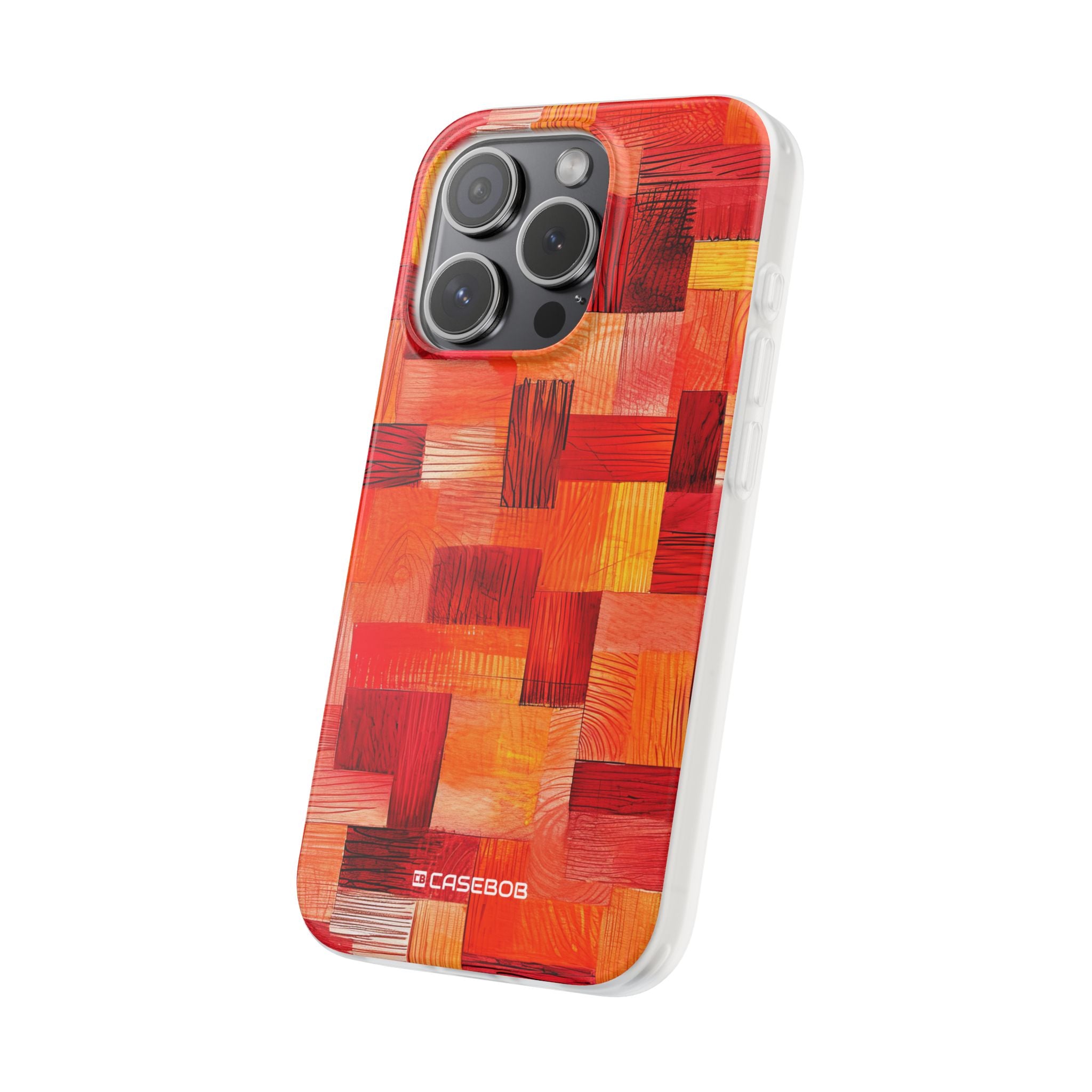 Warm Tone Pattern | Phone Case for iPhone (Flexible Case)