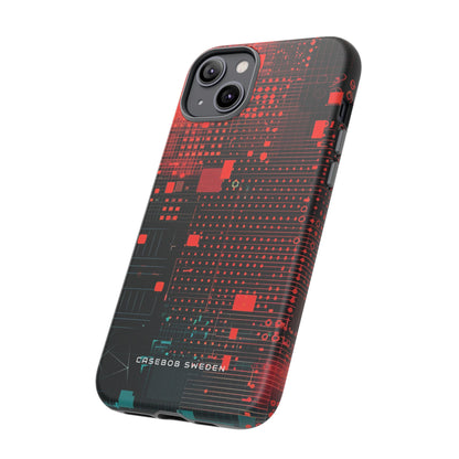 Gradient CyberFlux iPhone 14 - Tough Phone Case