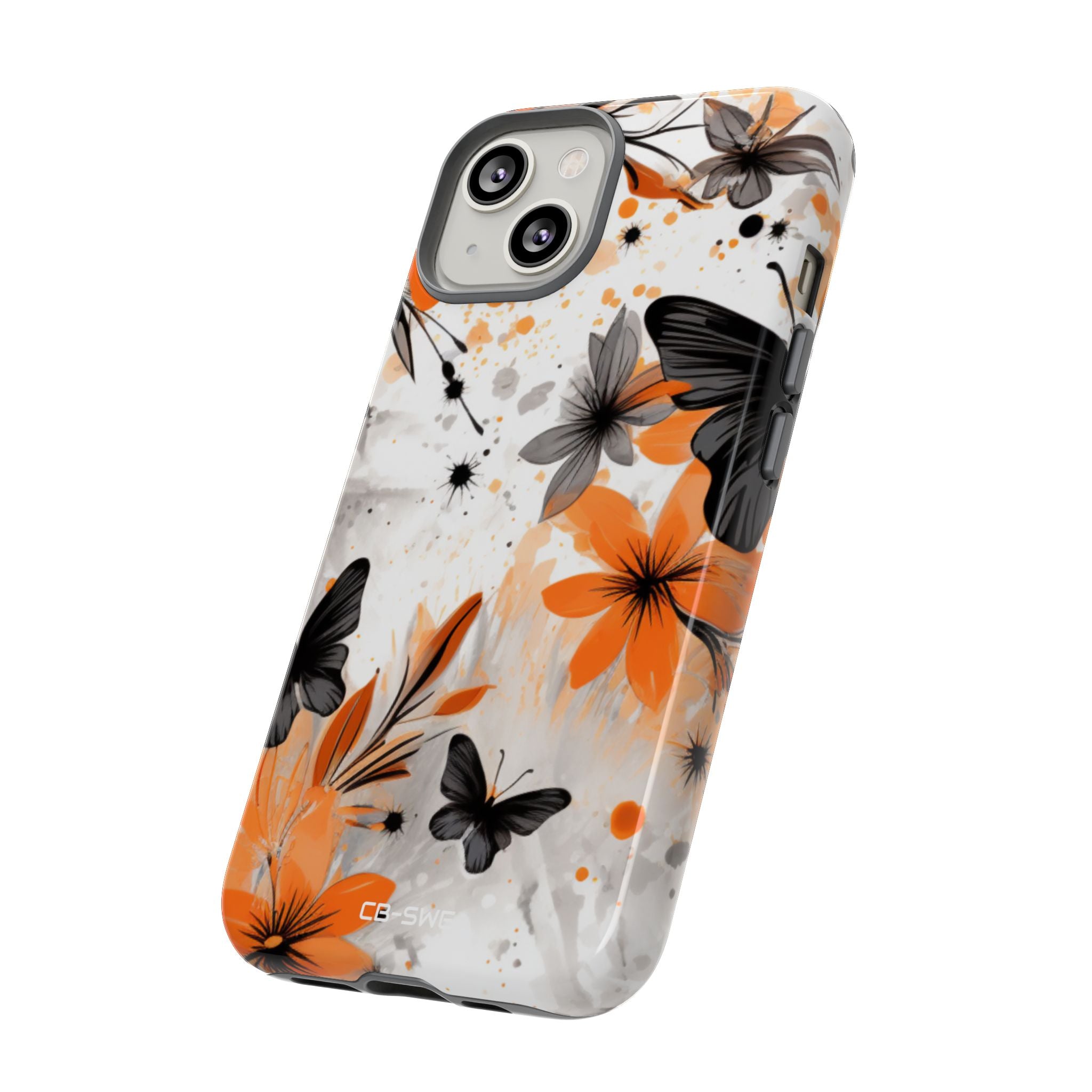 Vibrant Floral Dance - iPhone Case