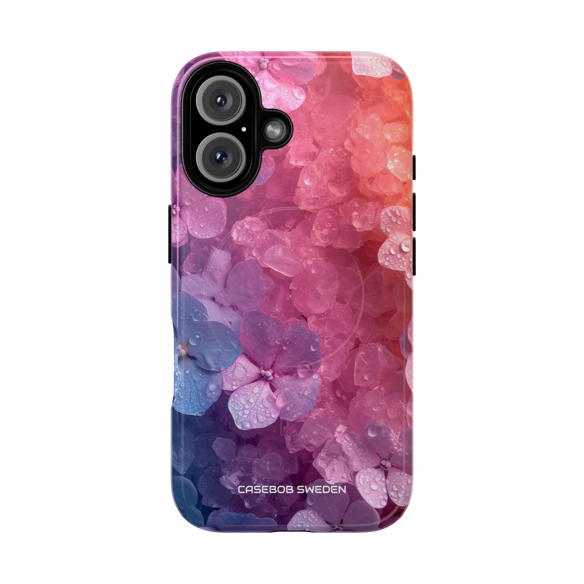 Floral Chill Blooms - Tough + MagSafe® iPhone 16 Phone Case