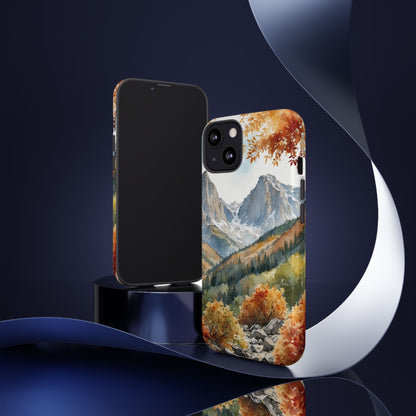 Autumn Leaves Dance - iPhone Case
