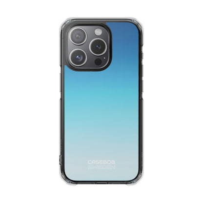Blue Horizon Gradient iPhone 15 - Impact Clear+