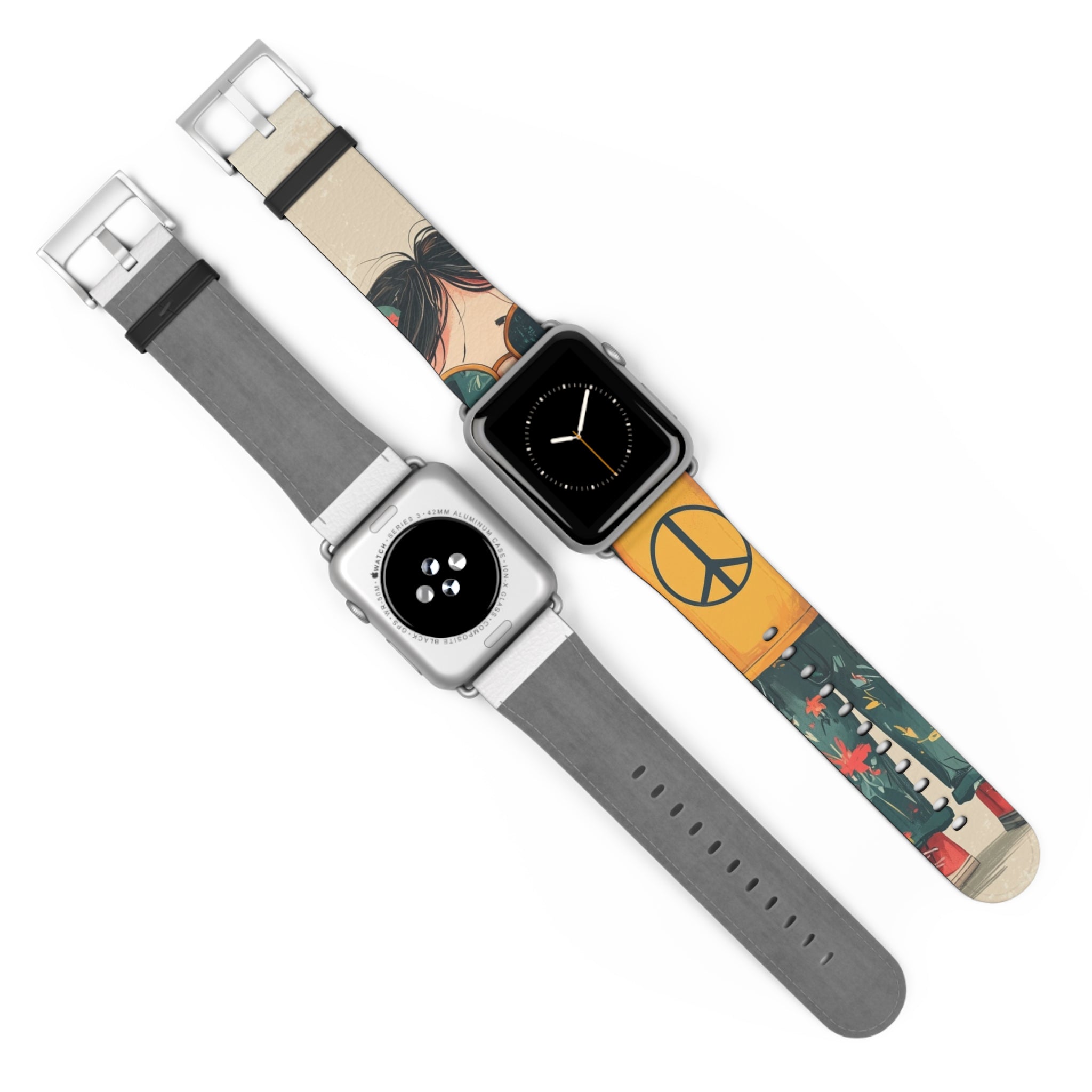 Peace Pigtails - Watch Band