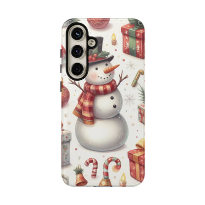 Snowman Wears Scarf - Samsung Case