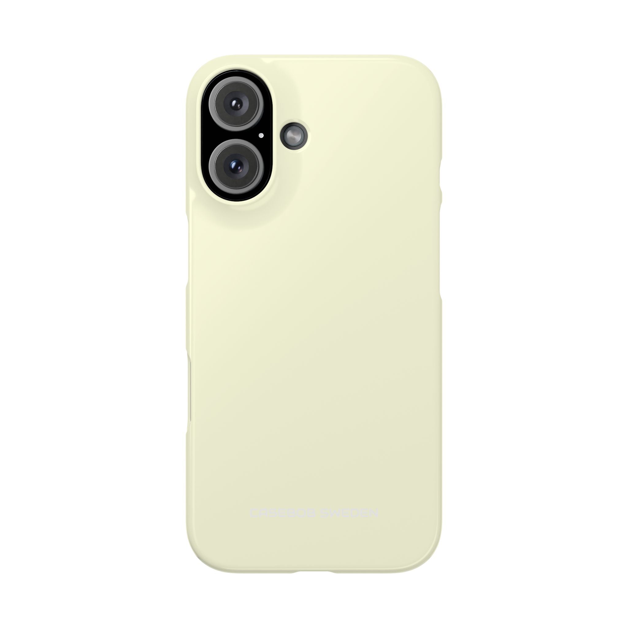 Pastel Yellow - Slim iPhone 16 Phone Case