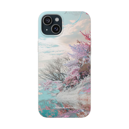 Spring Dreamscape - Flexi iPhone 15 Phone Case