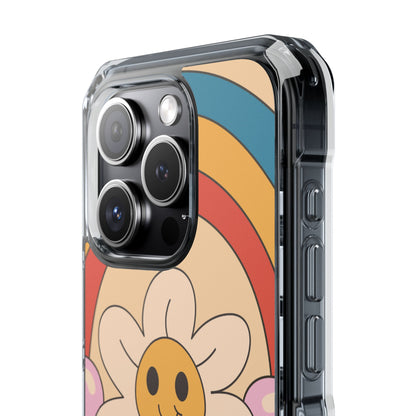 Joyful Retro Bloom iPhone Case - Impact
