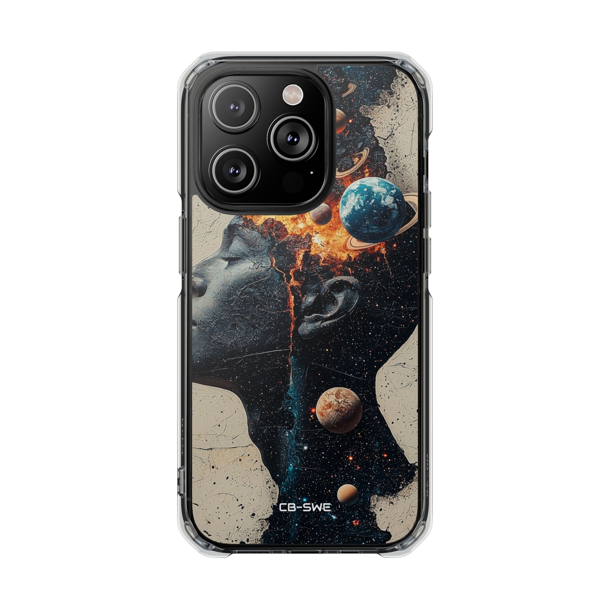 Cosmic Mind Erupts iPhone Case - Impact