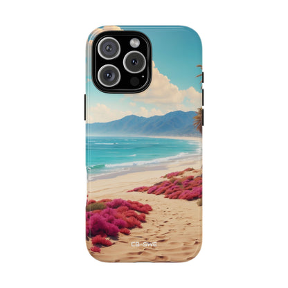 Footprints Trace Sand - iPhone Case