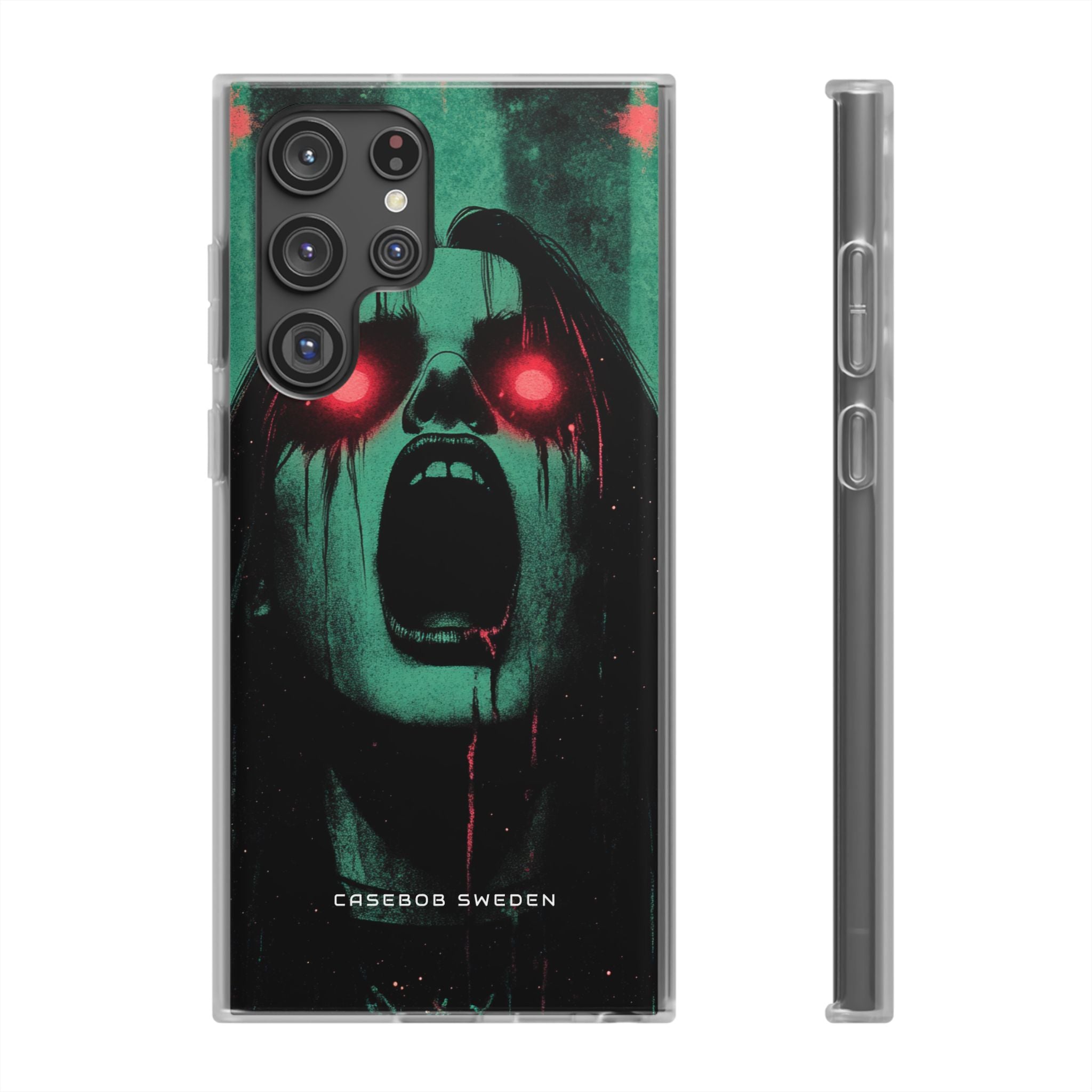 Haunting Glow of Gothic Eyes Samsung S22 - Flexi Phone Case