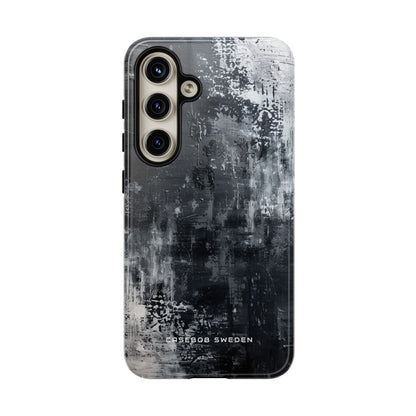 Textured Monochrome Blossom Samsung S24 - Tough Phone Case