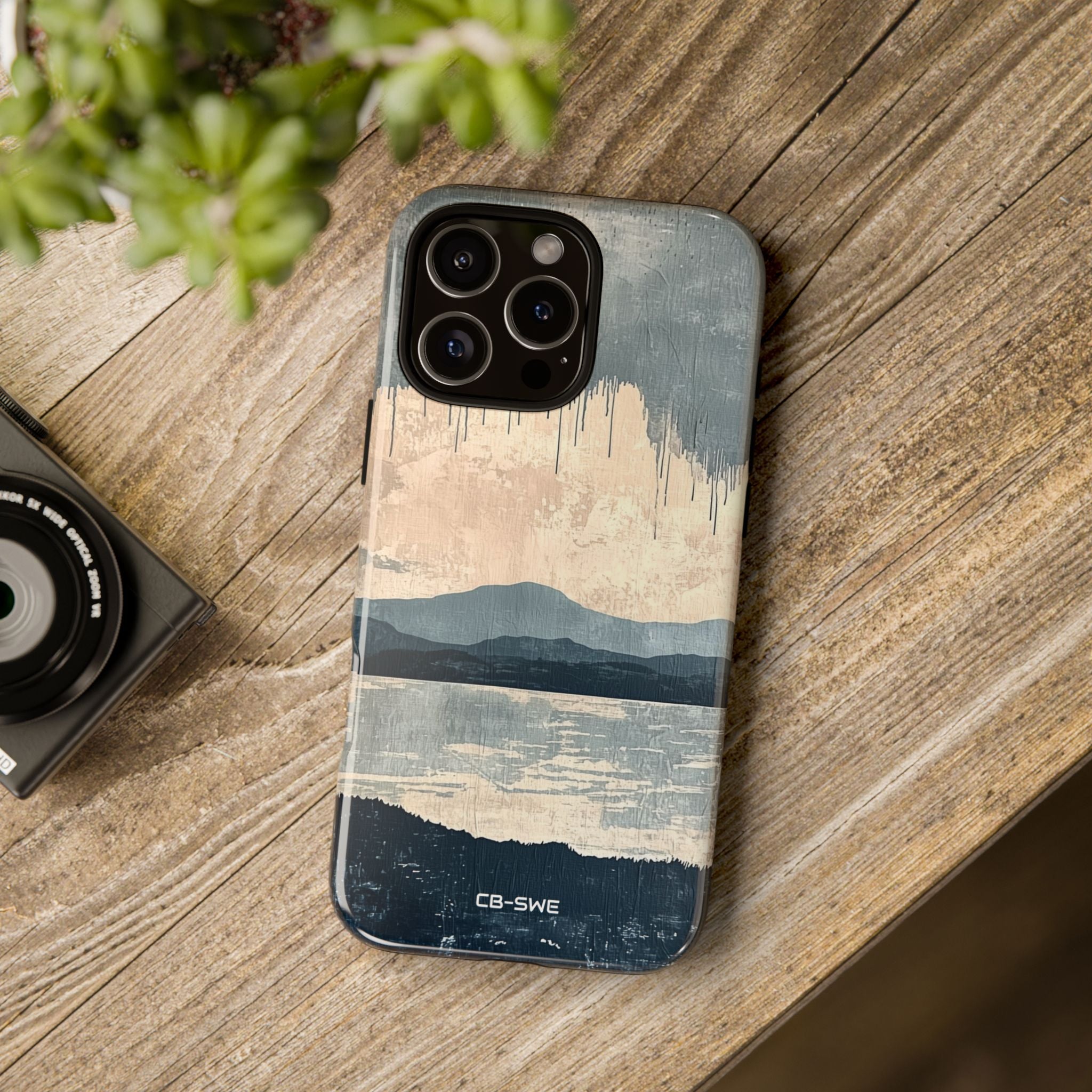 Water Mirrors Mountains - iPhone Case