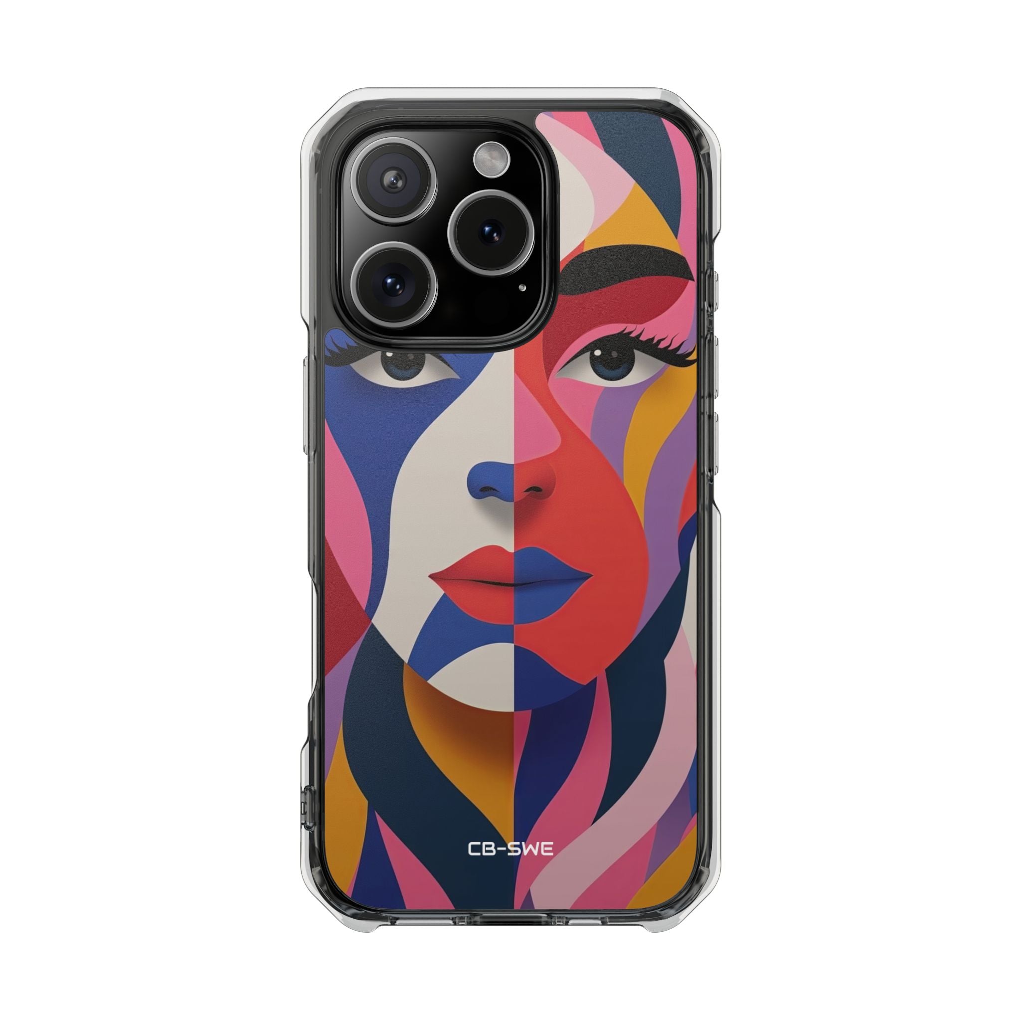 Color Swirls Embrace iPhone Case - Impact
