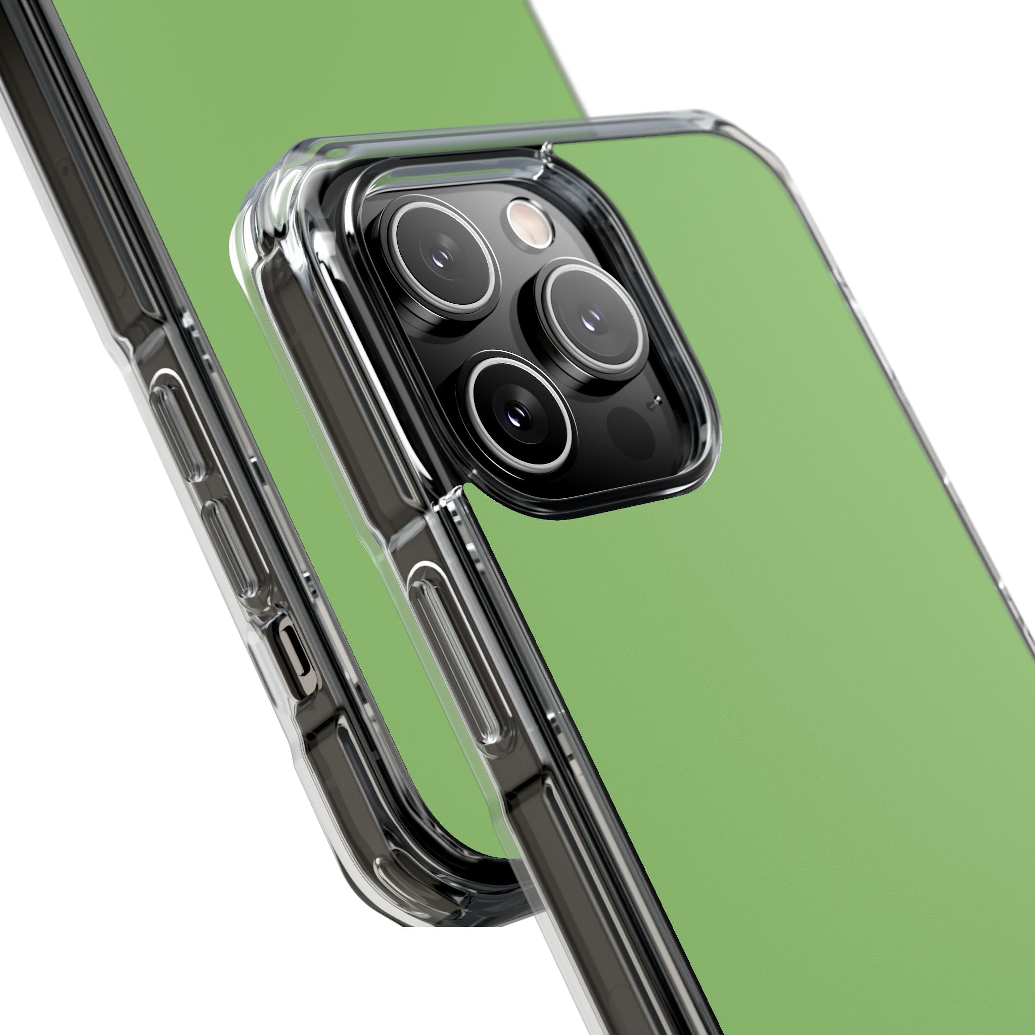 Pistachio Green - Clear Impact Case for iPhone