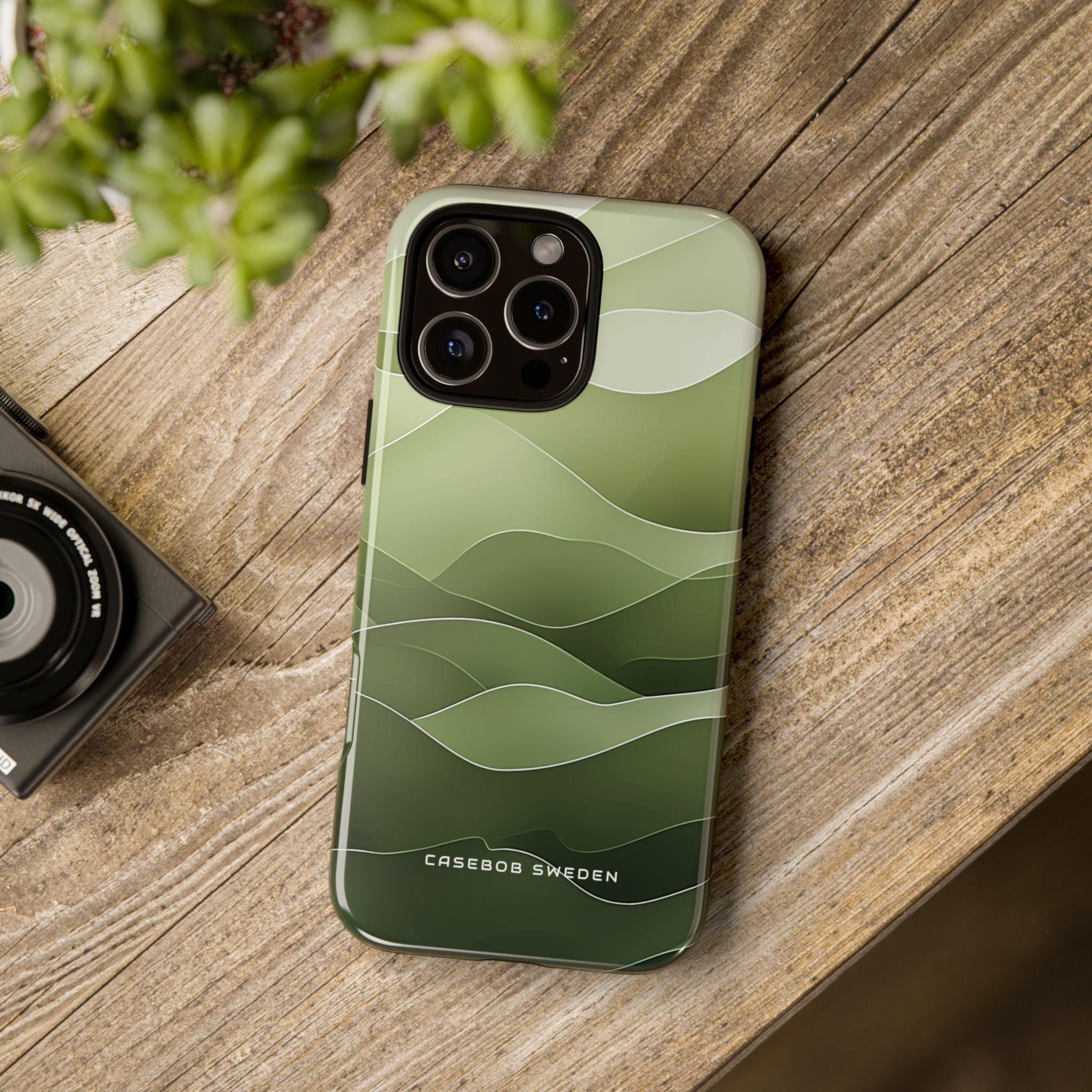 Gradient Emerald Drift iPhone 16 - Tough Phone Case