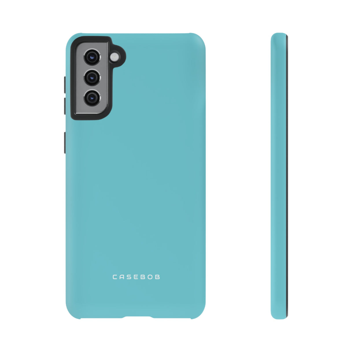 Cyan Blue - Protective Phone Case - Protective Phone Case