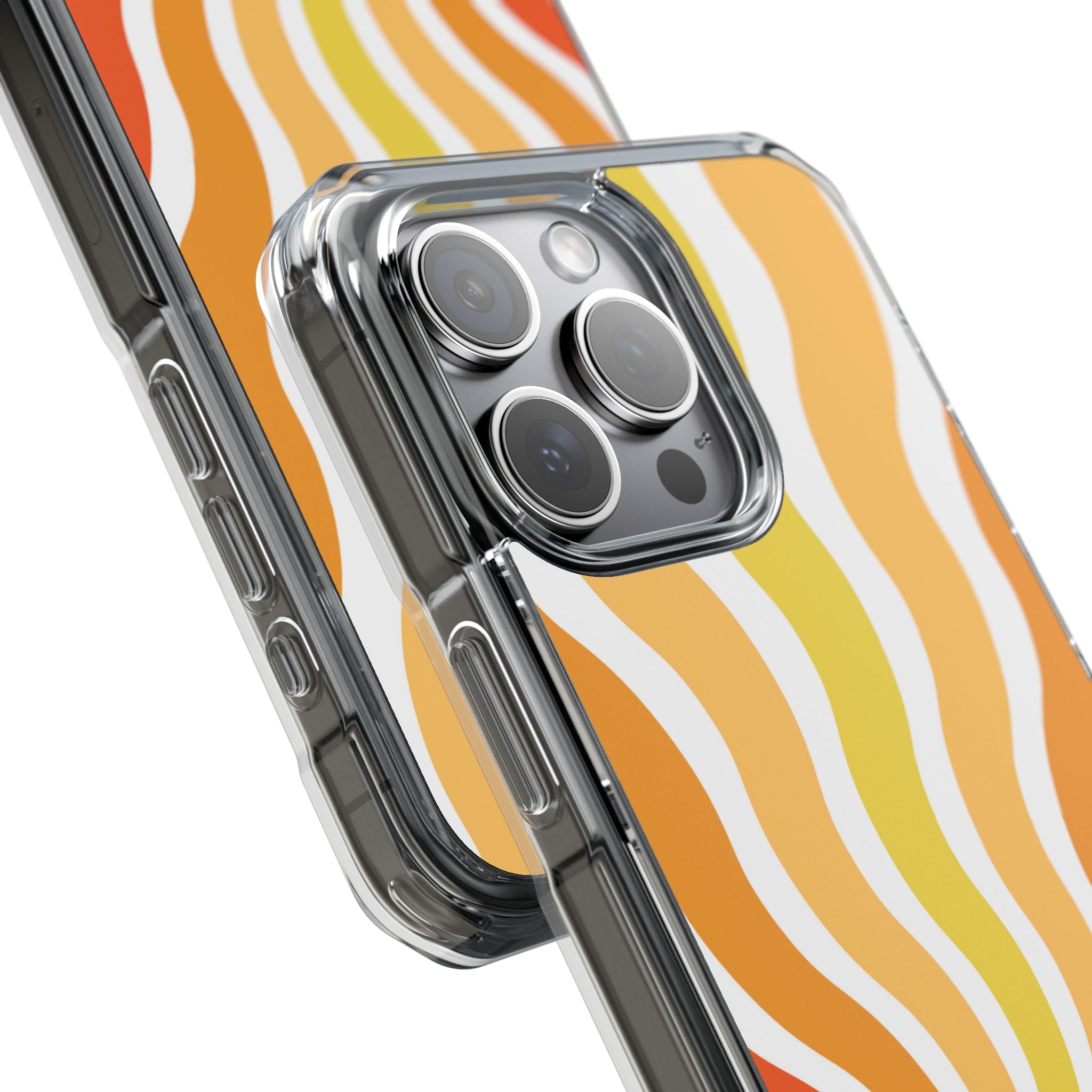 Retro Sunshine Waves iPhone Case - Impact