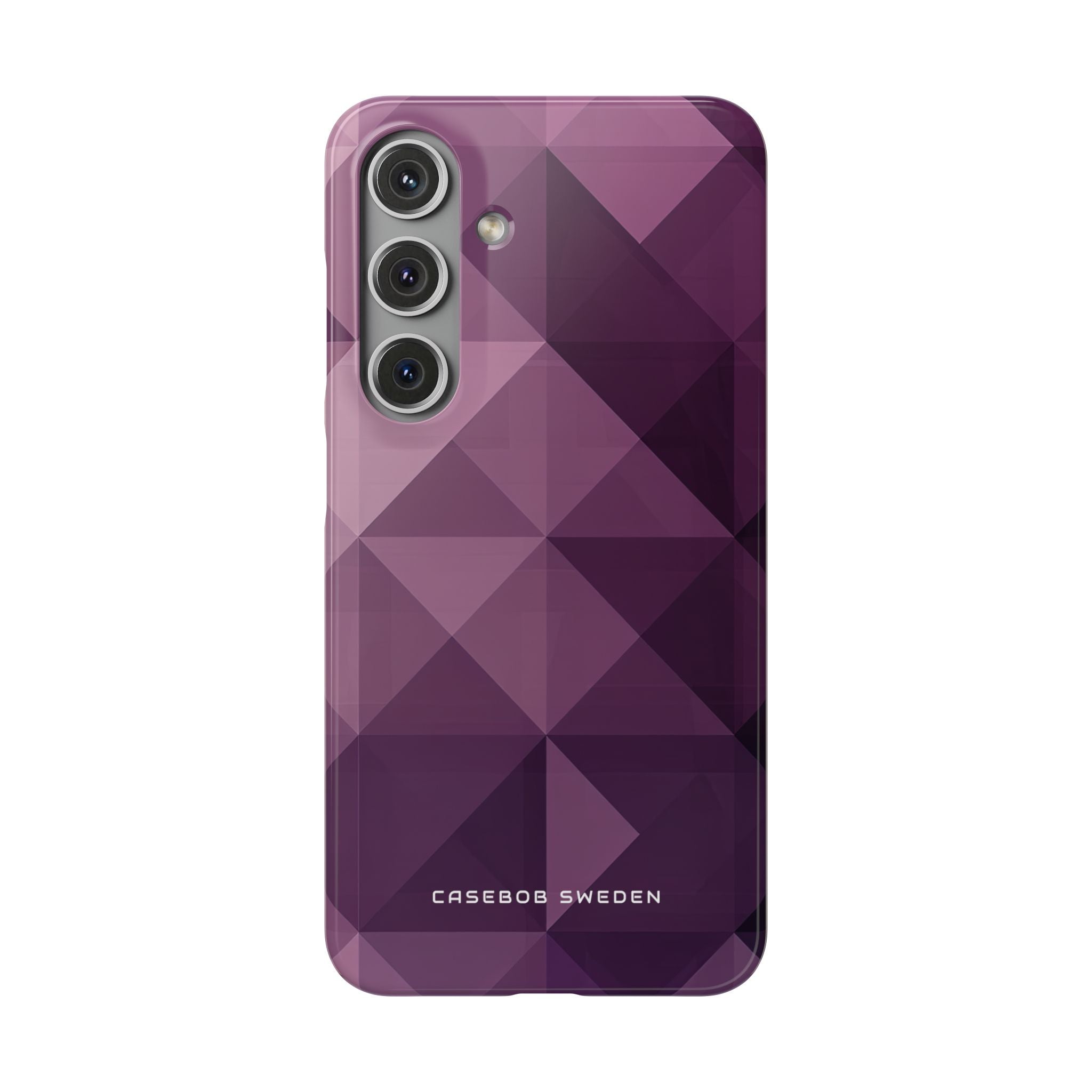 Gradient Purple Mosaic Samsung S24 - Slim Phone Case