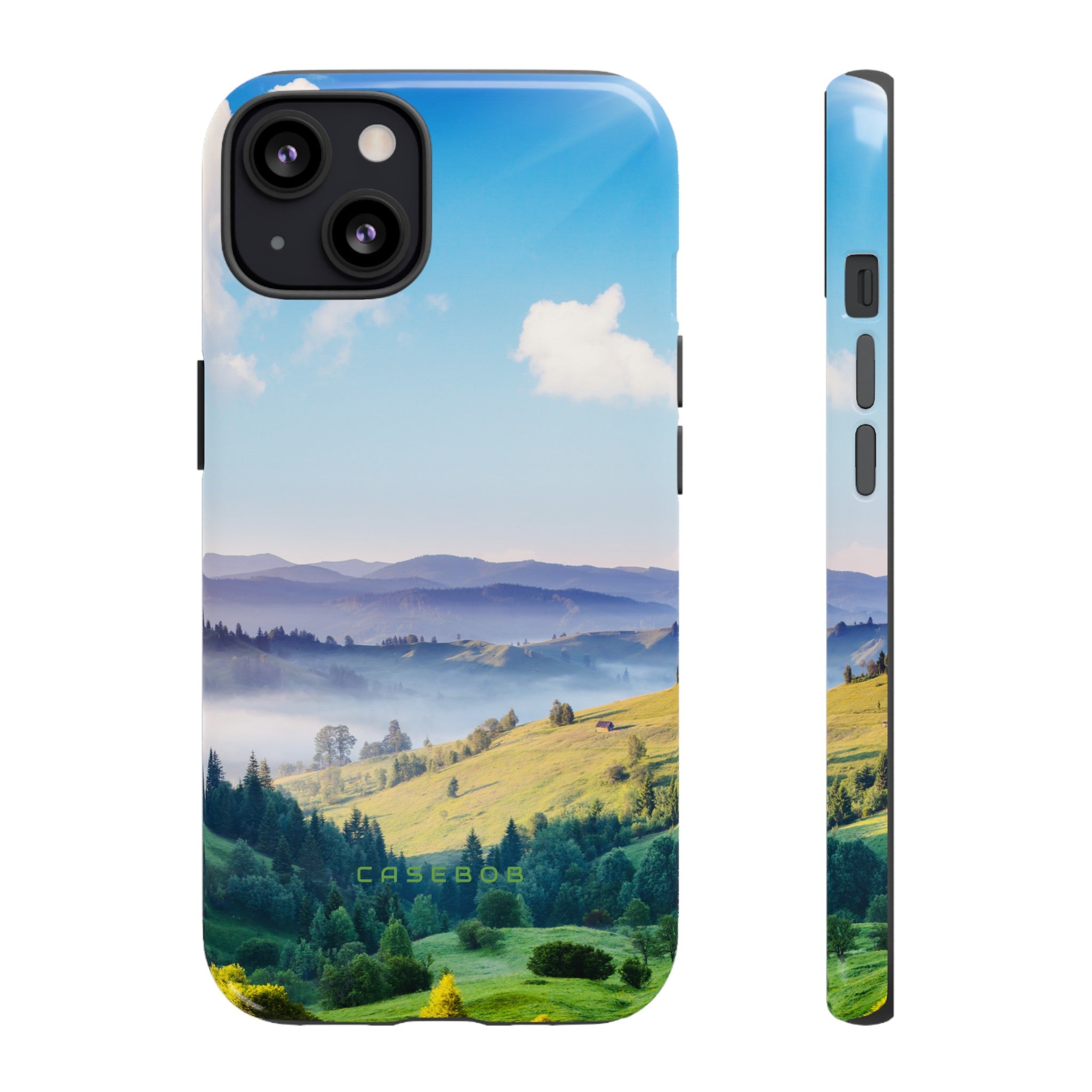 Mountain Sunny Day - Protective Phone Case