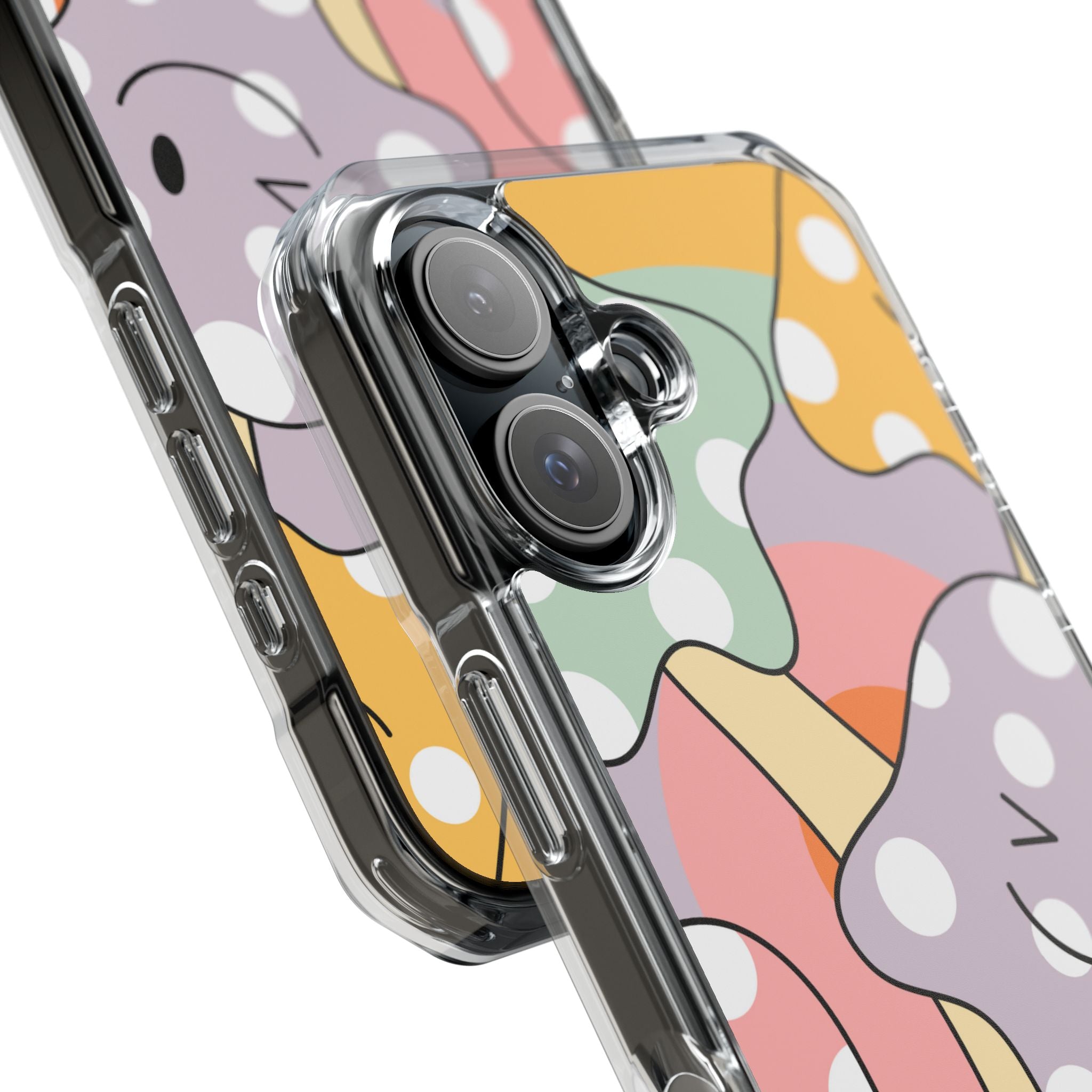 Playful Mushroom Friends iPhone Case - Impact