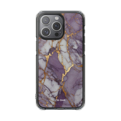 Lavender Veins Flow iPhone Case - Impact