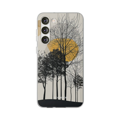 Minimalist Nature Harmony | Flexible Phone Case for Samsung Galaxy