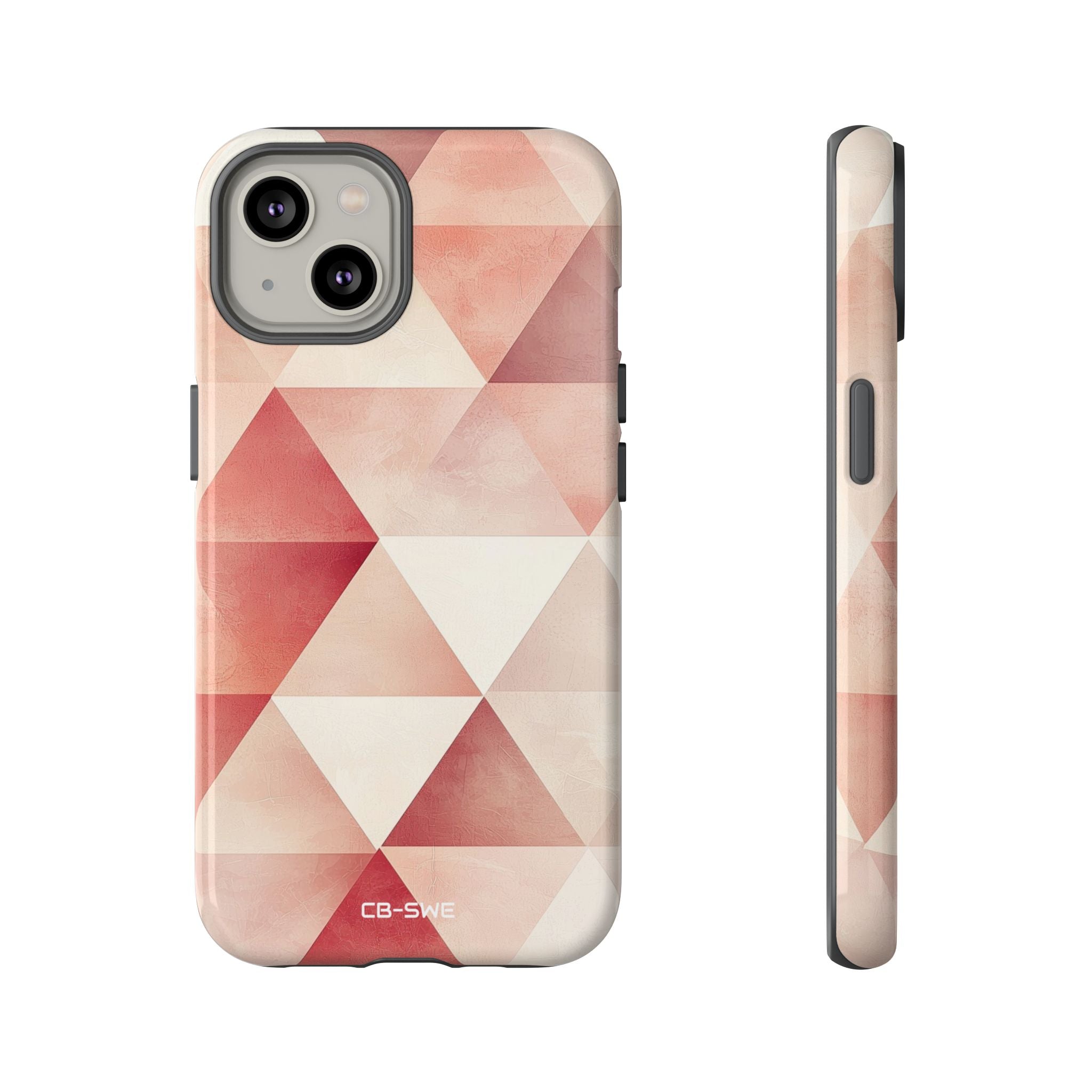 Triangular Shapes Flow - iPhone Case