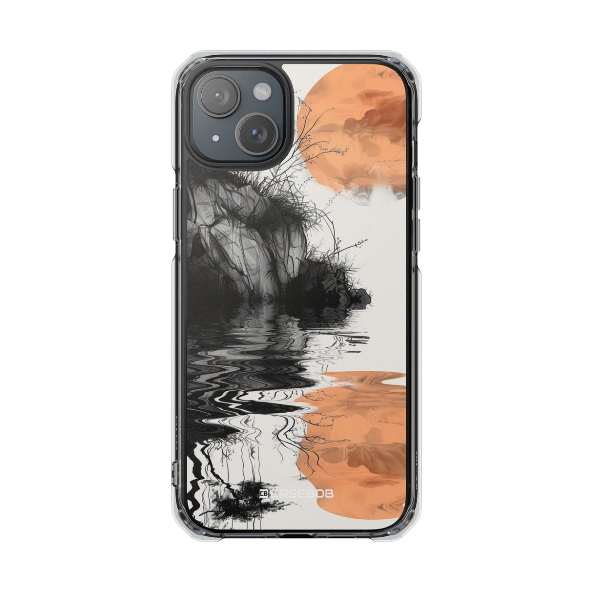 Timeless Serenity - Phone Case for iPhone (Clear Impact - Magnetic)