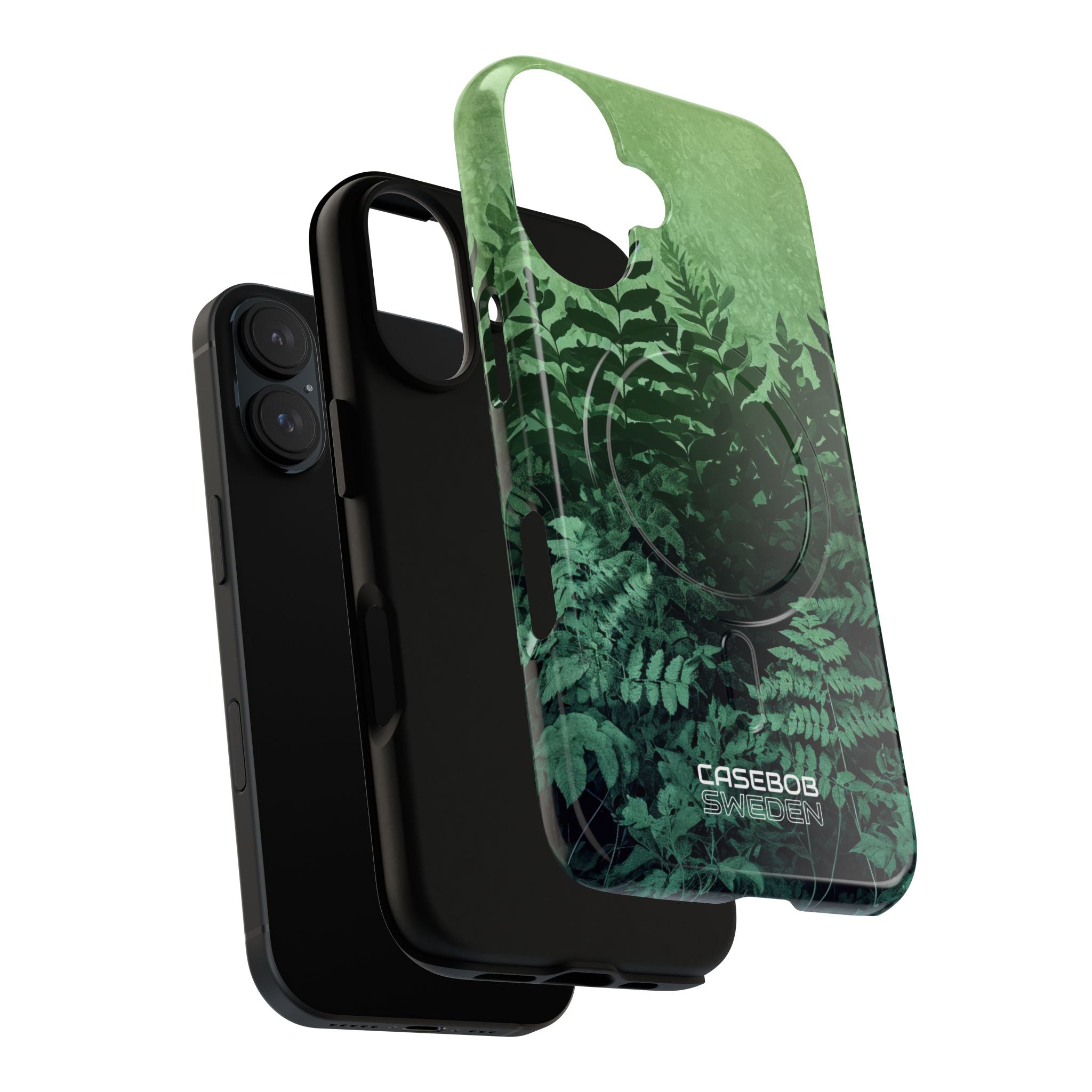 Verdant Fern Silhouettes iPhone 16 - Tough+