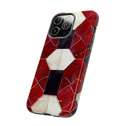 Gothic Hexagon Symmetry iPhone 14 - Tough Phone Case