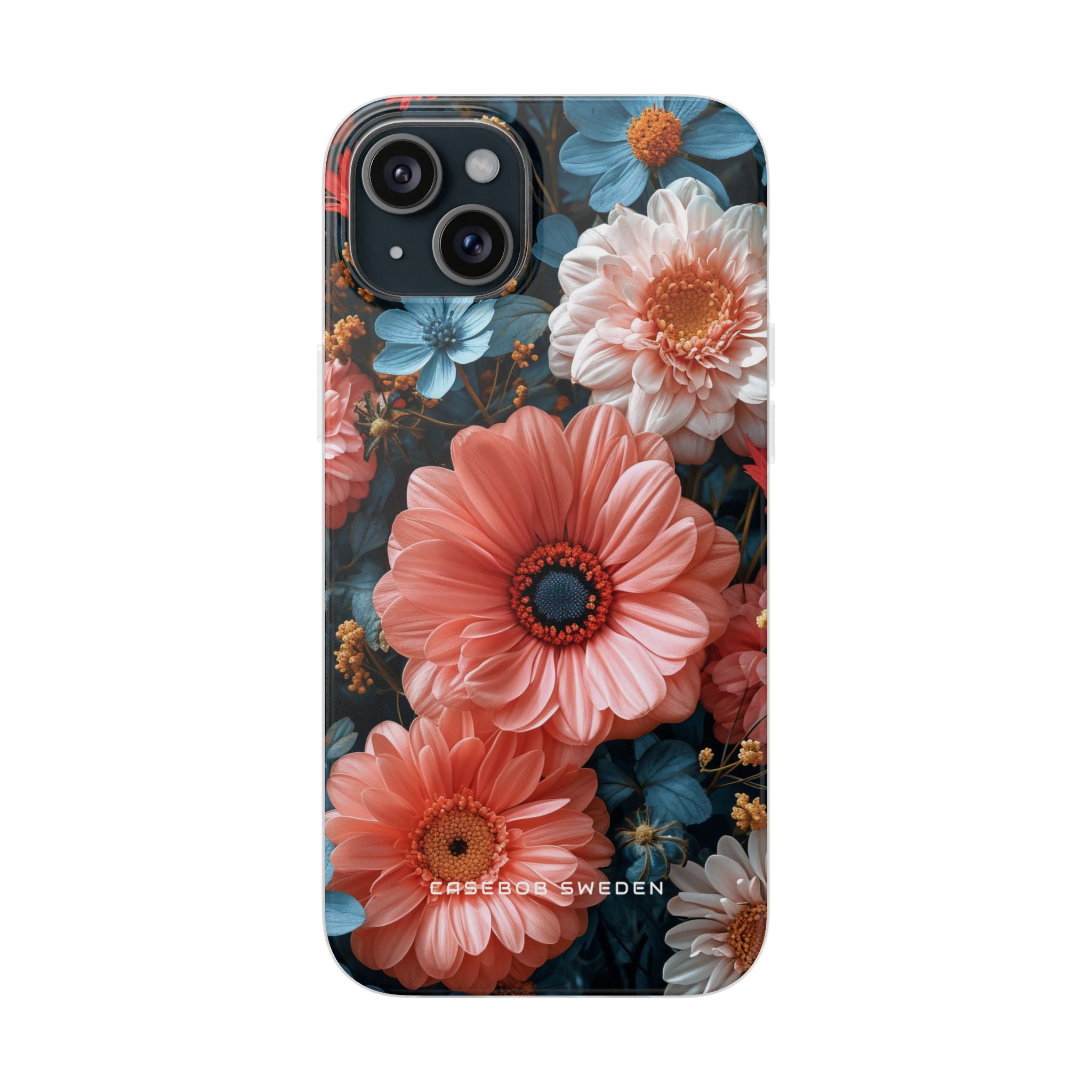 Surreal Floral Harmony iPhone 15 - Flexi Phone Case