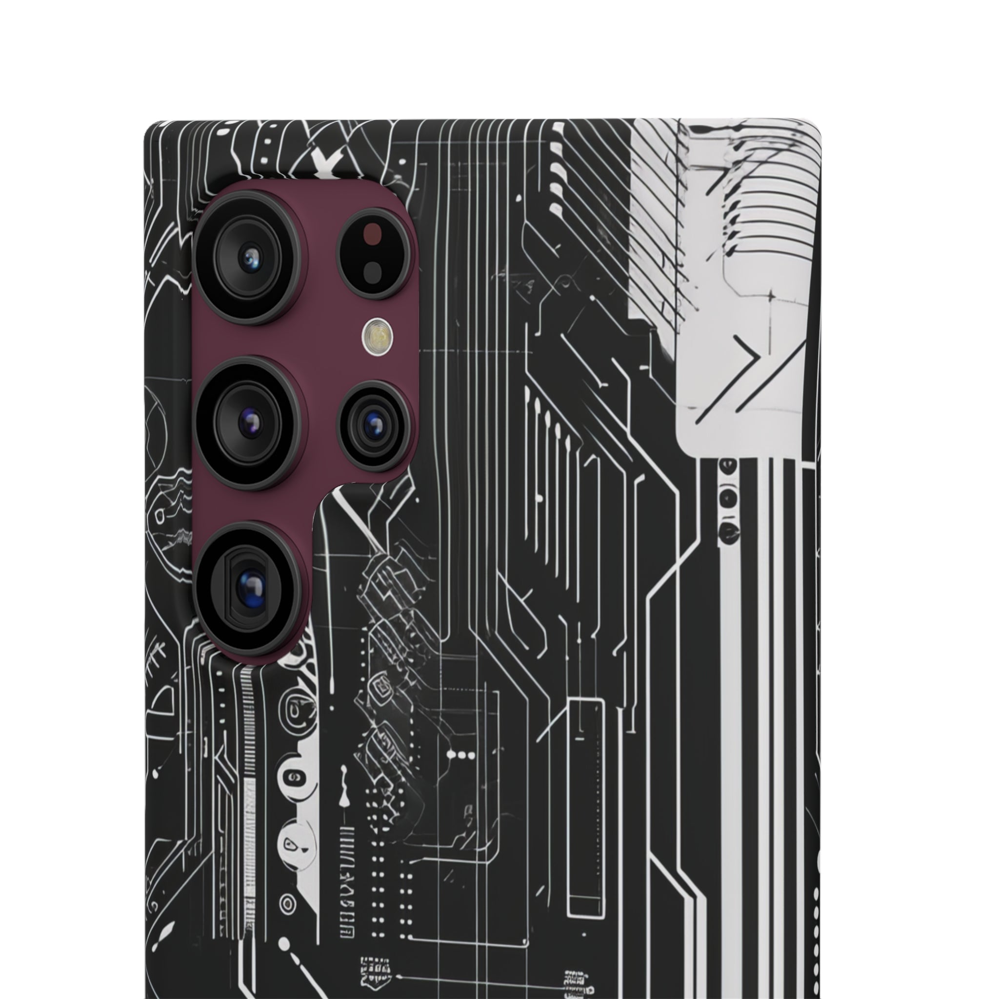 Circuitry Aesthetics | Slim Phone Case for Samsung