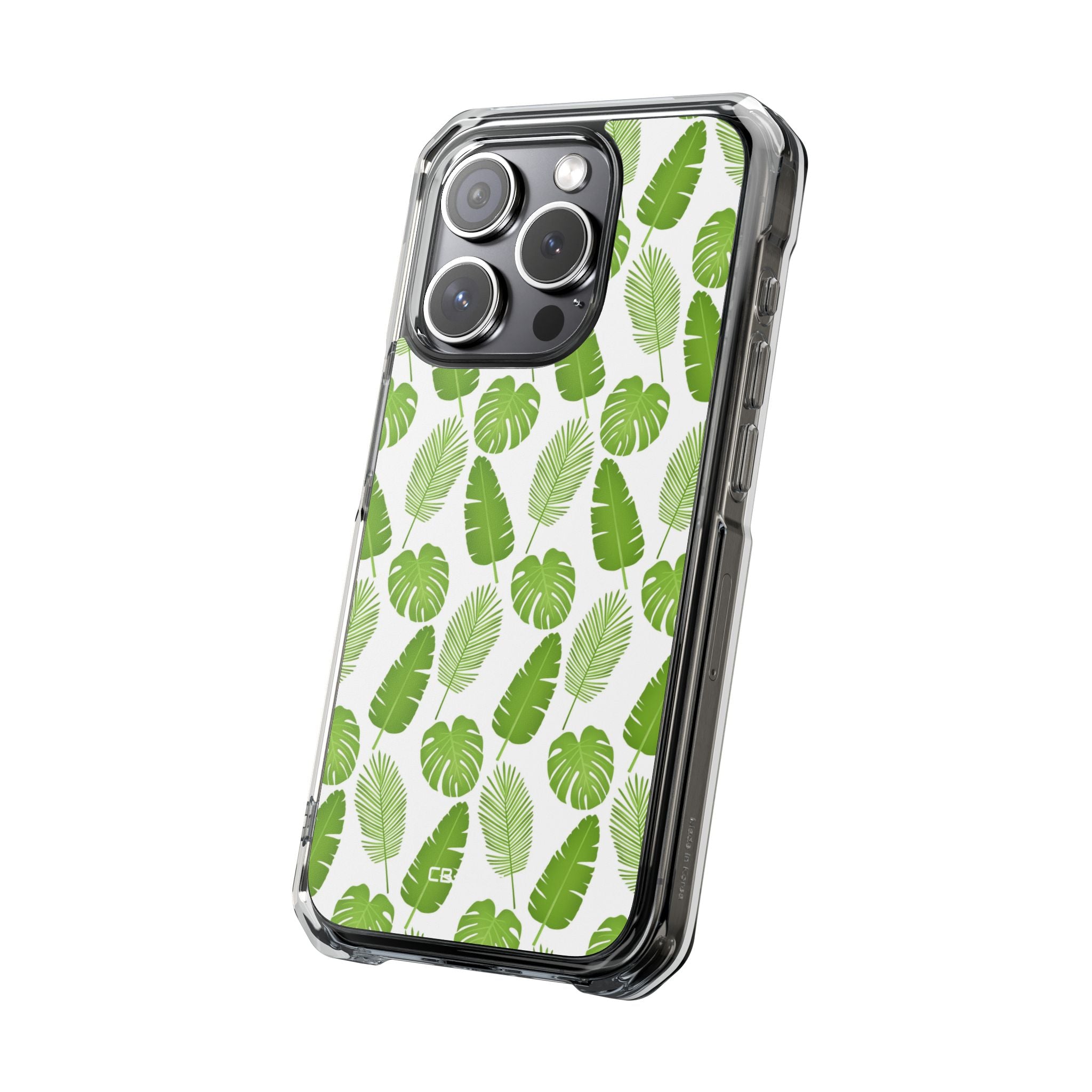 Tropical Leaf Harmony iPhone Case - Impact