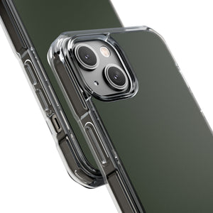 Kombu Green | Phone Case for iPhone (Clear Impact Case - Magnetic)