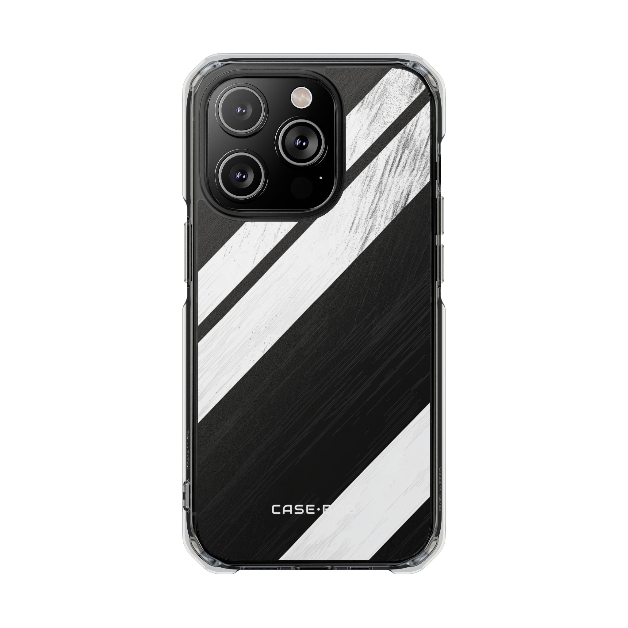 Distressed Stripe Motion iPhone 14 Pro Case - Impact