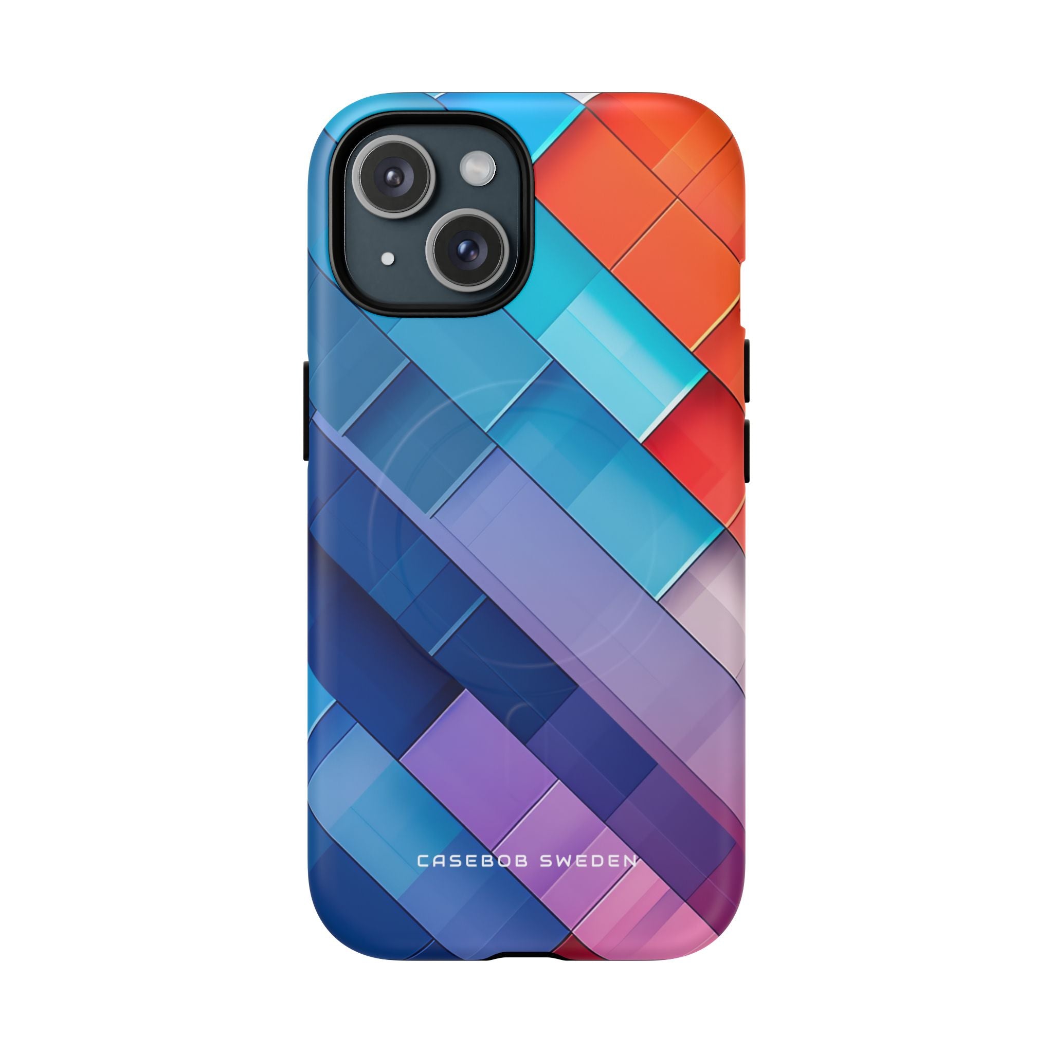 Vibrant GeoFlow iPhone 15 | Tough+ Phone Case