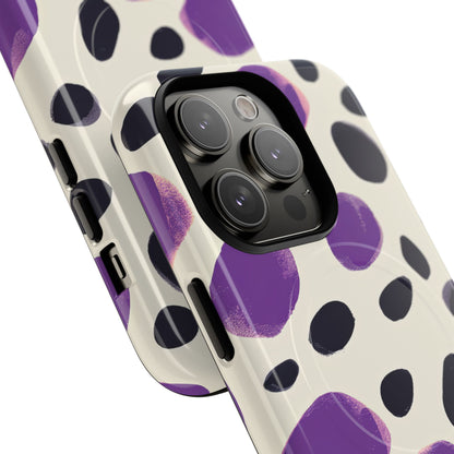Purple Pebble Dance iPhone 14 - Tough+