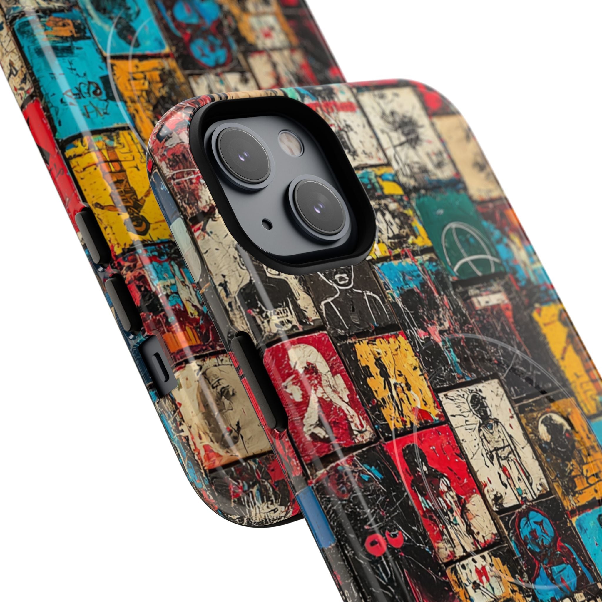 Figured Grid iPhone 14 Plus Case - Tough+