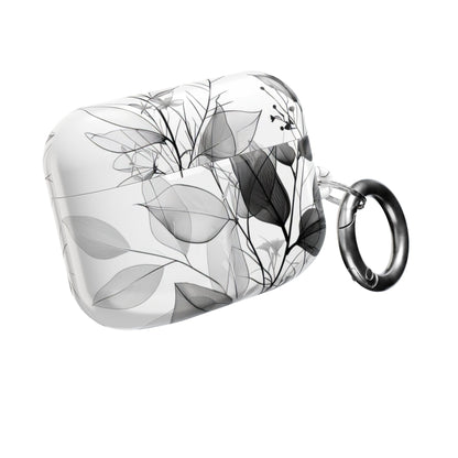 Silver Leaves - AirPods Case