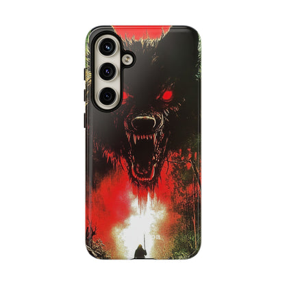 Crimson Wolf Samsung S24 Plus Case - Tough
