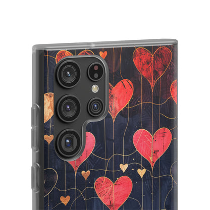 Golden Hearts Network Samsung S22 Ultra Case - Soft