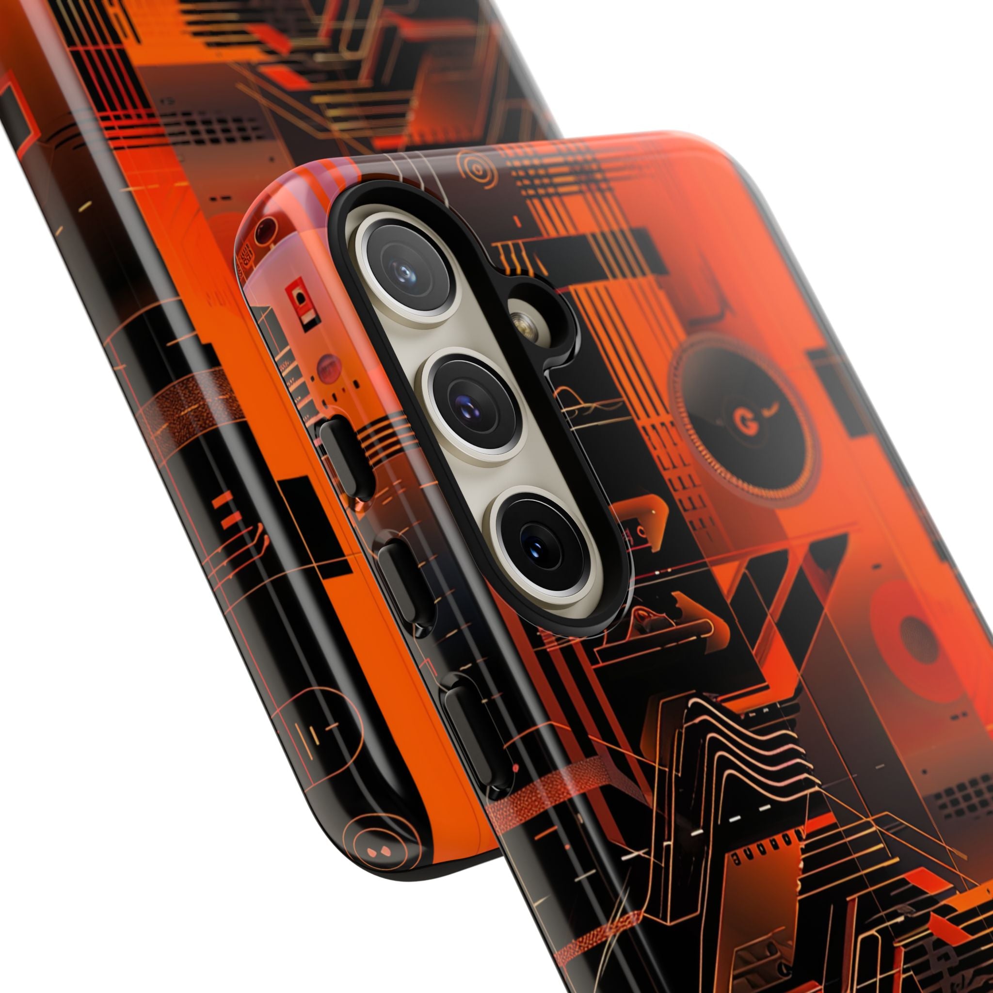 Gradient Circuitburst Samsung S24 - Tough Phone Case