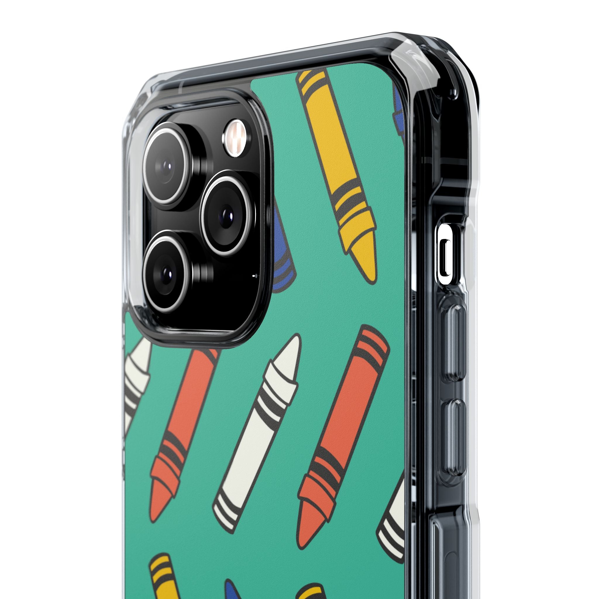 Crayons Dance Playfully iPhone Case - Impact